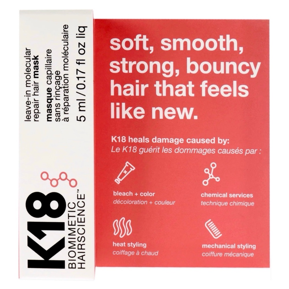 K18 Leave In Molecular Repair Hair Mask By K18 Biomimetic Hairscience